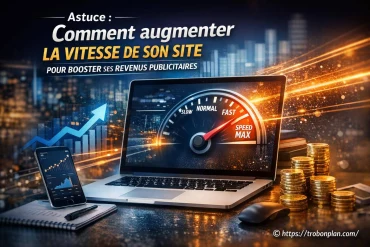 Astuce pour augmenter la vitesse de son site et booster ses revenus publicitaires