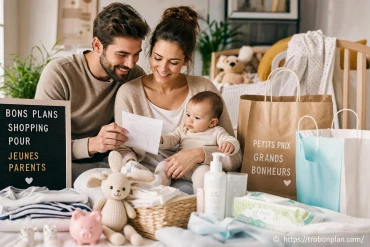 Bons plans shopping pour jeunes parents : où acheter l’essentiel pour bébé à prix mini