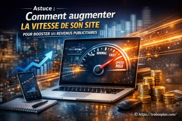 Astuce pour augmenter la vitesse de son site et booster ses revenus publicitaires