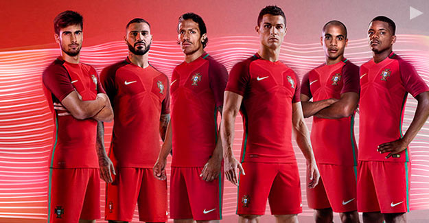 Maillots pour l'EURO 2016