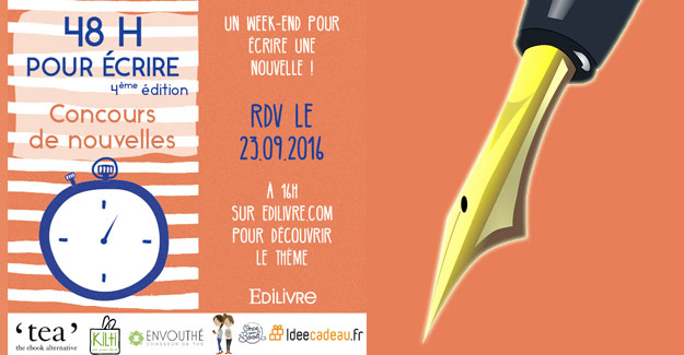 4ème édition du concours d'écriture Edilivre