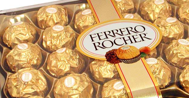 Chocolat personnalisé Ferrero