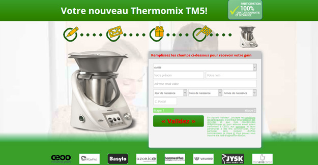 Gagner un Thermomix - Jeu Concours