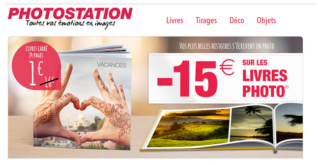 -15€ sur les livres photo