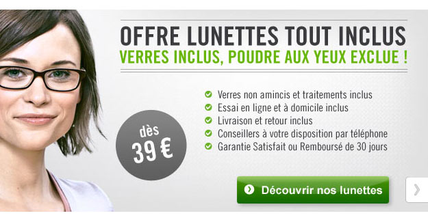 Lunettes tendances pas cher