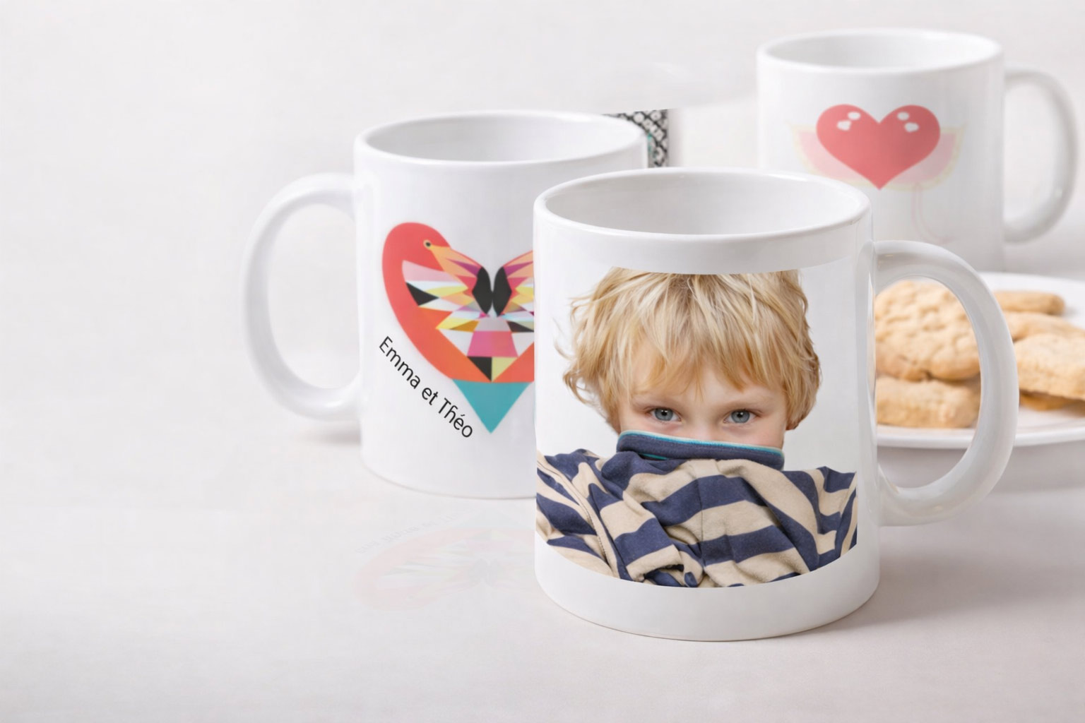 Recevoir un mug personnalisé gratuit