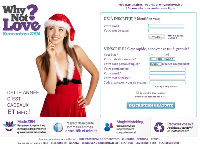 Nouveau Site de Rencontre Gratuit : WhynotLove