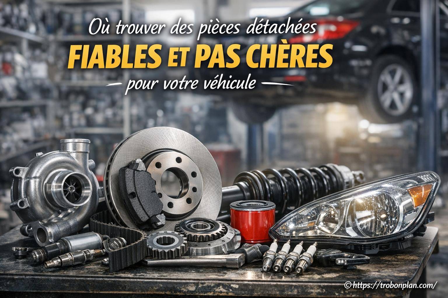 Où trouver des pièces détachées fiables et pas chères pour votre véhicule ?